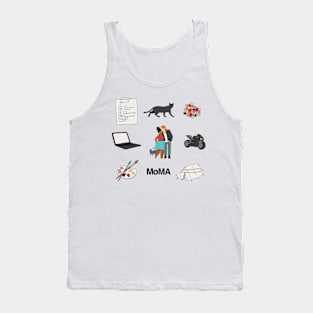 Chloe Brown aesthetic Tank Top